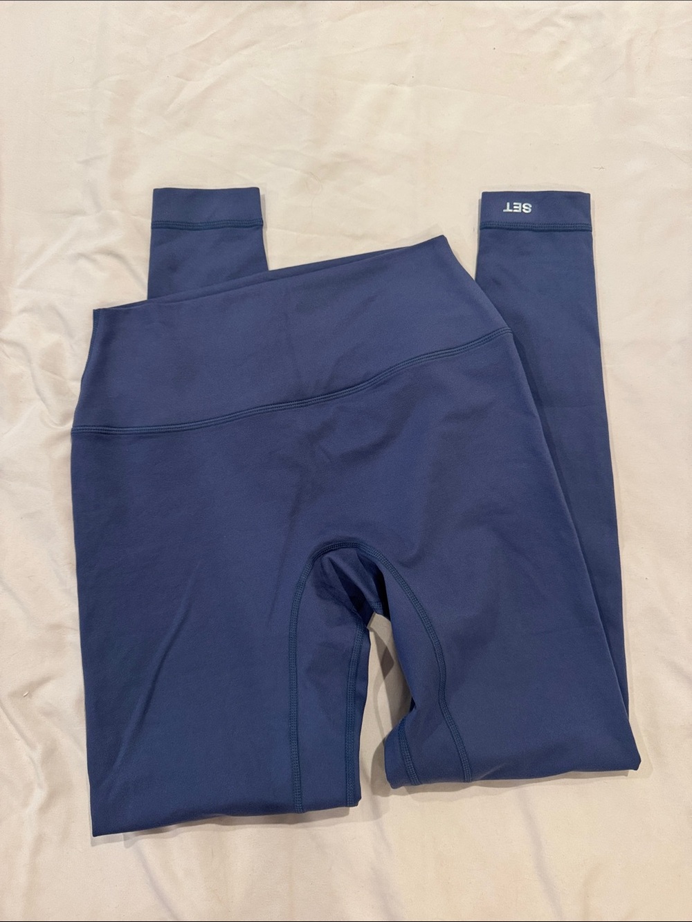 SET Active Blue High-Waist Leggings FORMCLOUD